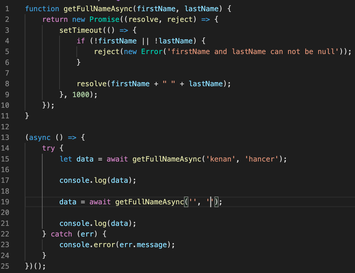 JavaScript Three Ways of Handling Asynchronous Operations || Kenan ... image.