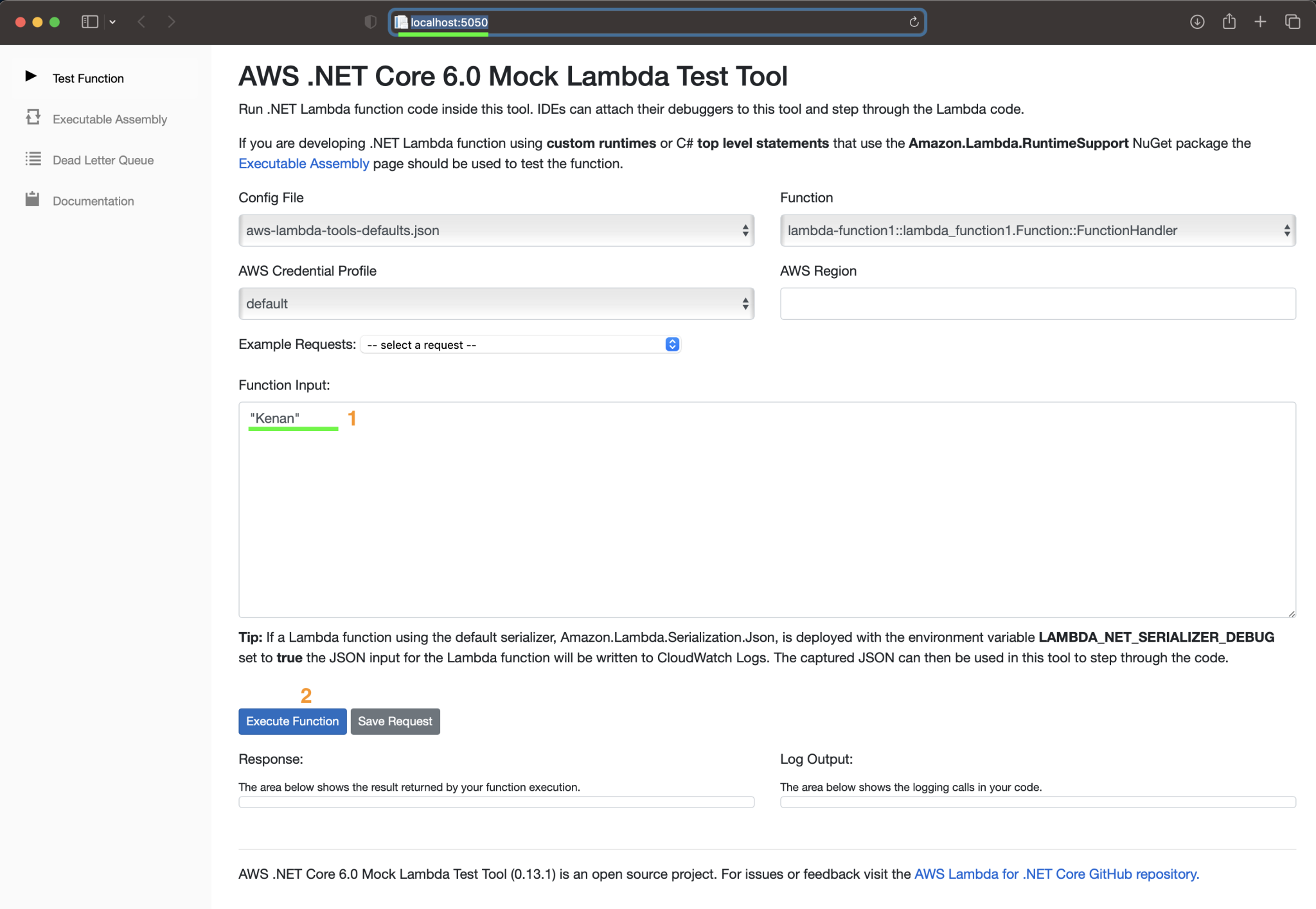 How to create AWS Lambda Function with Dotnet CLI Templates || Kenan ...